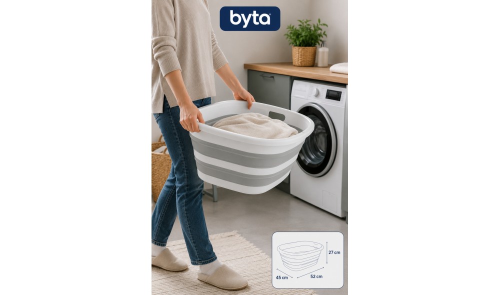 Katlanır Taşıma ve Depolama Sepeti 38 Litre