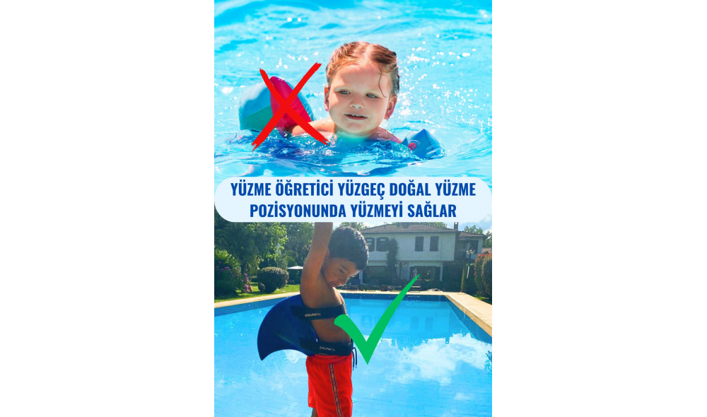 DolphFin Yüzme Öğretici Yüzgeç